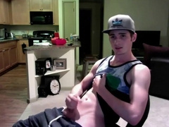 Jerking His Cock In His Apartment 6