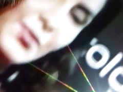 Cumshot on  katrina face