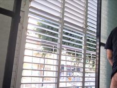 Looking Outside with Private Parts Exposed Always Excites Me...