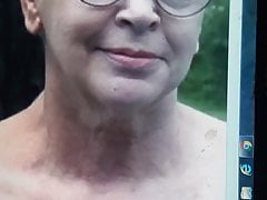facial  tribute   to my American  friends wife