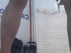 Penis massage with oil