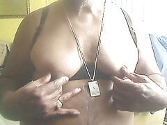 nipple rubbing