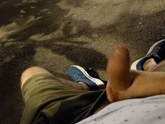 Novi park (public jerking & cumshot)