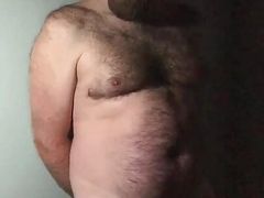 Shaking my hard cock