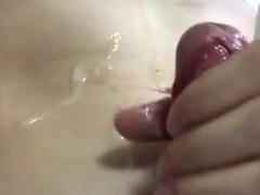 Asian CD enjoys cumming 11