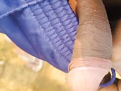 Outdoor cum and pissing before cum and after cum