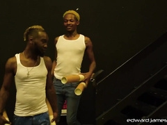 EdwardJames - Giant black cock swallowed and taken deep and raw