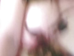 A quickie creampie of the sluttiest blonde in public WC
