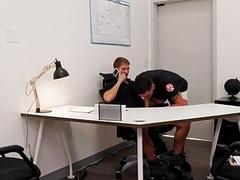 Aroused men are keen to undress and try a bit of bareback pleasure