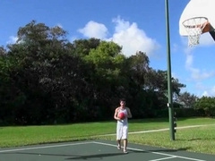 Two guys have a wild anal ride with epic ass-fucking action