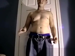 Ugly chubby guy and skinny butt pirate have a fuck session