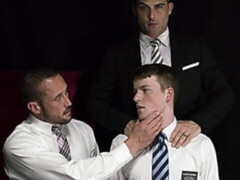 Pasty Elder Campbell gets ass-fucked in a fairly creepy scene