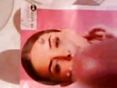 Face Model Gets A Facial Cum Tribute
