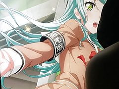 Bang dream Hikawa Sayo  Kiss Masturbation & Bukkake 2