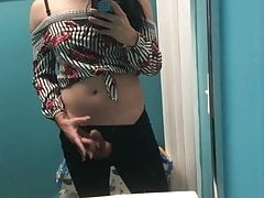 Chrissy Toying her clit