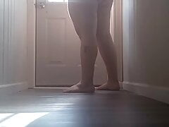 Mofo2121 risky by the front door