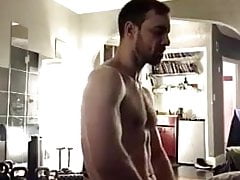 he rides a cock and cums