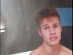 Cumtribute on German Youtuber Luca (Concrafter)
