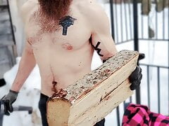 Kyle Buck Canadian Woodsman Cum Help