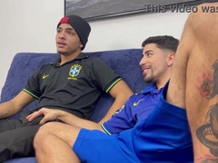 My pal breastfed me so I could silent down with the Brazil game