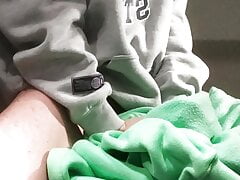 Soft hoodie and blanket