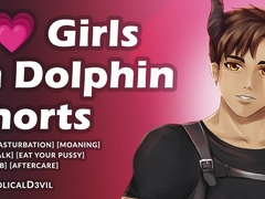 Fapping Shrieking Ramblefap for Gals in Dolphin Cutoffs (Masculine Audio) - Hellish D3vil