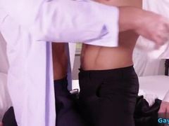 Hot Jock Roll Flop and his cum-hungry partner get a hot surprise