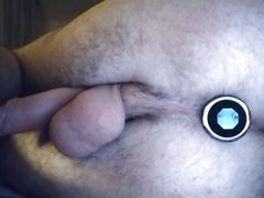 Exploring myself with a butt plug