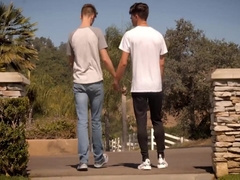 College Twink Joins In Hot Rommies Fuckfest