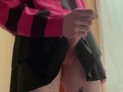 Mommy’s man sausage is too immense for her mini-skirt