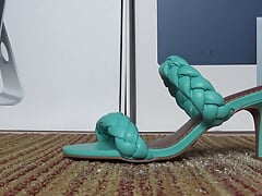 Great fun with low heel sandal