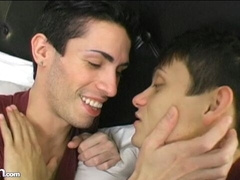 Diego Starr and Joey start off shyly with their fucking
