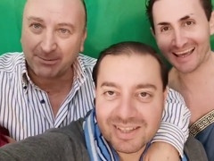 European stud Matteo Linux gets pumped and masturbates