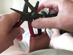 Sunday foreskin - spoon and two pliers