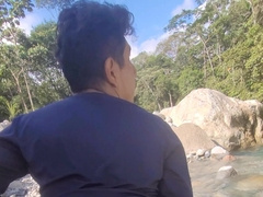 Indian Teenager With Supreme Spunk-pump Drilling Outdoors With Her Fr