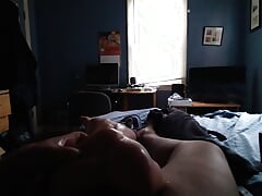 Fucking sex doll in intense orgasm