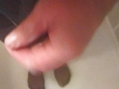 Playing in the shower