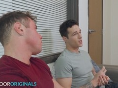 Muscle jock, missionary, flip fuck
