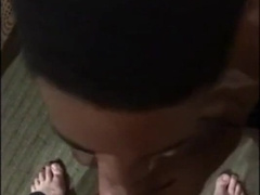 Verbal White Cock Sucked by Tattooed Black Man6666