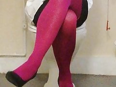Slutty secretary cums again