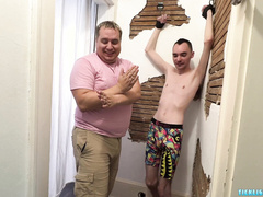 TicklishChubs: Dom Matt loves his hands roaming around Spiritmonkeys slim body