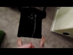 Huge cumshot on Shirt