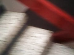 again on the stairs