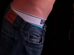 NEXT DOOR STUDIOS - Smooth athletic newbie jerking on bed during solo action