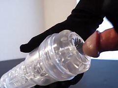 Sexy CD Cums In Fleshlight