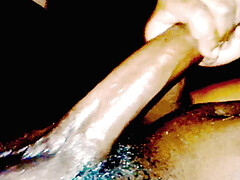 I can't believe he did this! Big black gay big dick amateur BBC cum load PT2