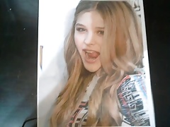 Chloe Grace Moretz cum tribute #2