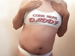 Chubby Crossdressing