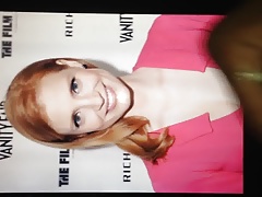 Cum tribute for Jessica Chastain