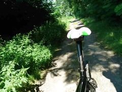 Horny while riding in pantyhose